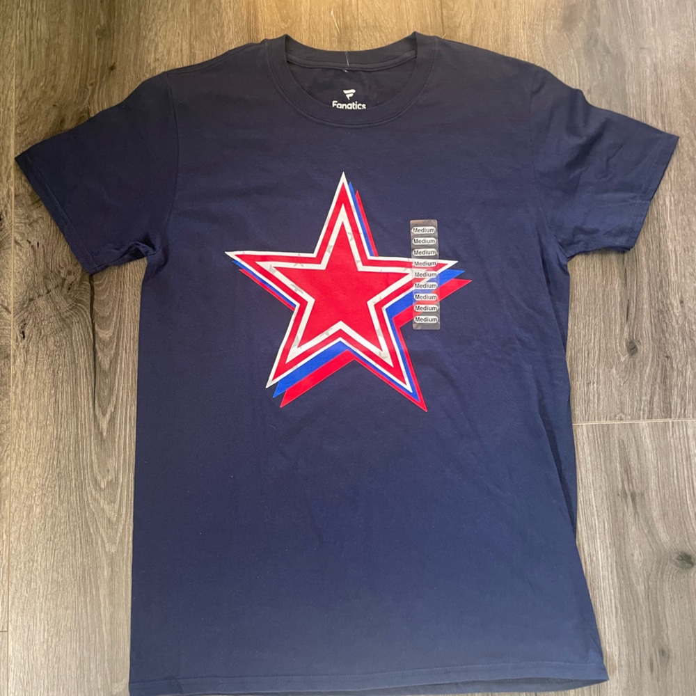 Dallas Cowboys Fanatics NFL Football Navy T-shirt size Medium